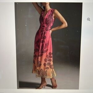 Gorgeous Anthropologie Verb Pallavi Singhee Maxi Dress